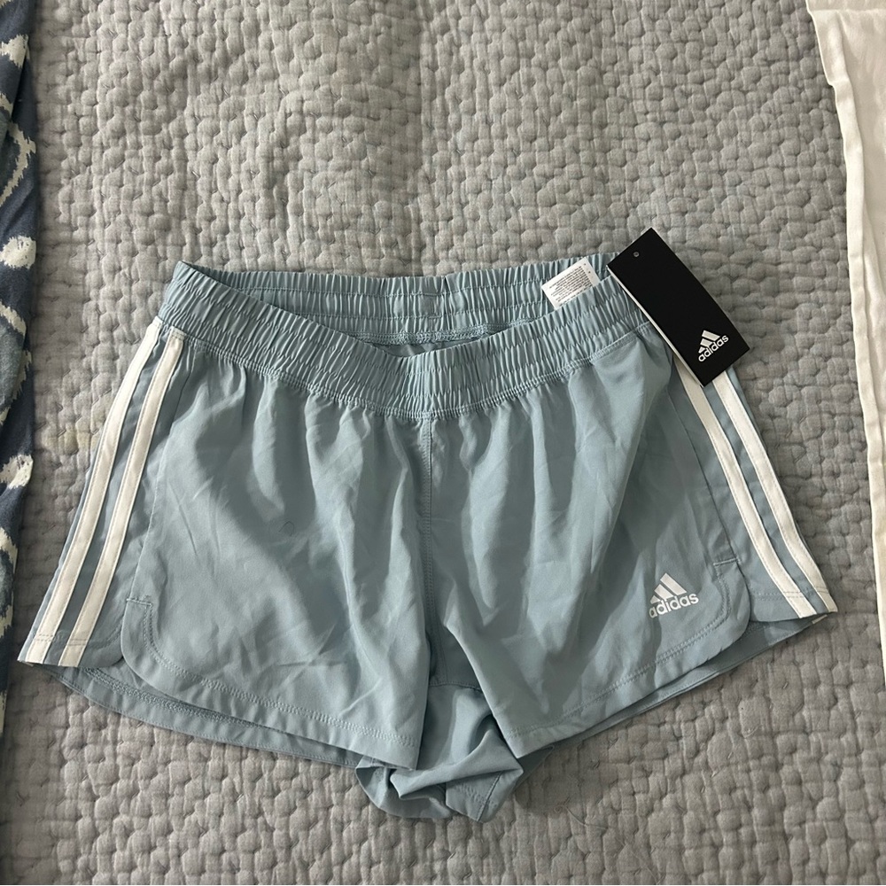Adidas NWT Sm Sky Blue Athletic Shorts